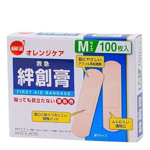 Japan purchase Kyoritsu Industrial Band-Aid Translucent 100 pieces/box